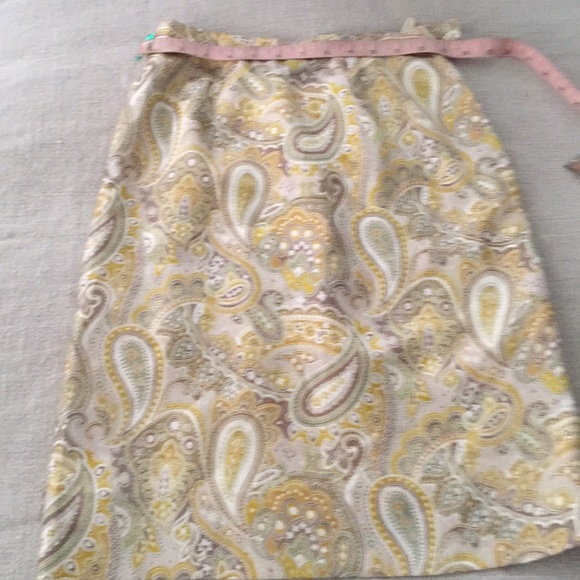 Vintage 1958 Pencil skirt in tapestry print, 0 - Picture 2 of 7